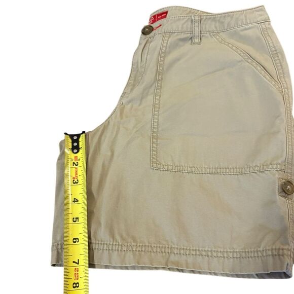 Eastern Mountain Sports Khaki Camping Hiking Shorts Gorpcore Womens size 6 - Picture 9 of 9